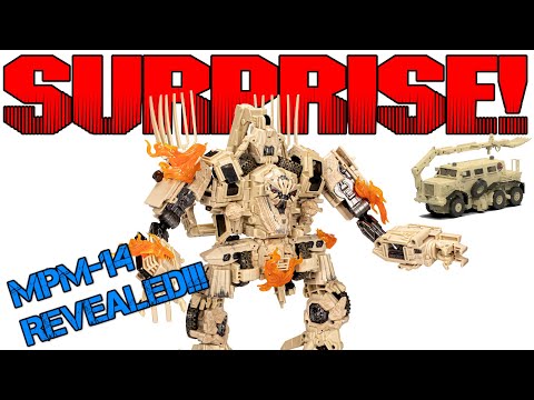 MEGA HASBRO PULSE NEWS DROP! MPM-14 BONECRUSHER ANNOUNCED! | #transformers #masterpiecetransformers