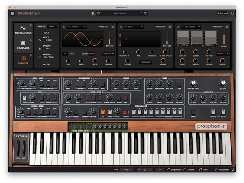 Arturia Prophet-5 V Demo