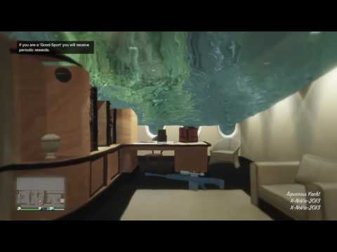 GTA ONLINE YACHT FLOODED