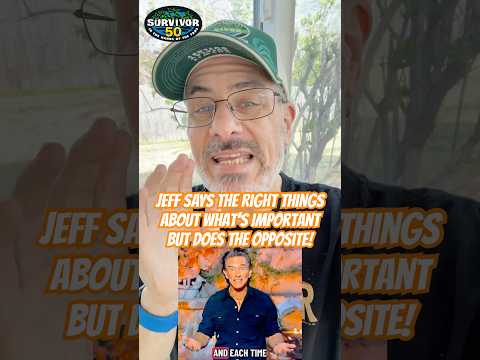Jeff Probst SAYS the Right Things About What’s Important in Survivor 50 But DOES the Opposite!