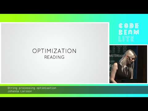 String Processing Optimization
