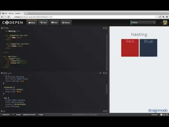 Thumbnail of Nesting rules in preprocessors lesson