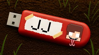 Mikey Found JJ‘s Secret USB in Minecraft!