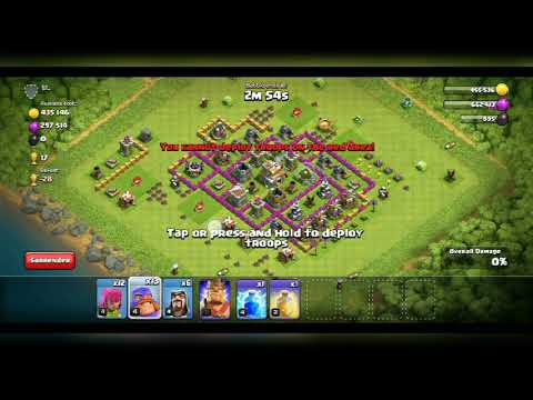 EI primo Vs town hall 7defensive (clash of clans)