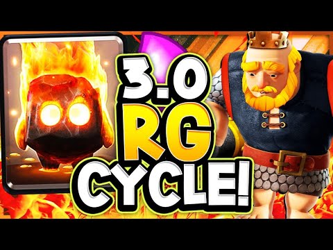 LADDER PUSH with 3.0 ROYAL GIANT CYCLE! - CLASH ROYALE