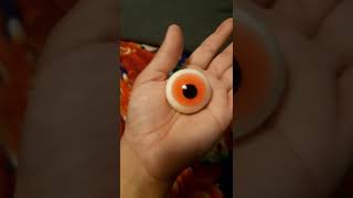Eyeball jelly Earth Jelly| Yummy tast | orange color eye #short @Full time fun in Germany🇩🇪
