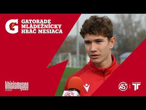 GATORADE HRÁČ MESIACA | Alex Konečný (U15)