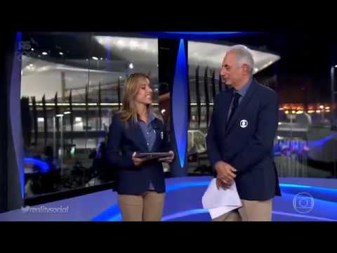 Climão entre William Waack e Cris Dias no Jornal da Globo