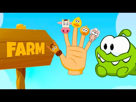 Om Nom Learning 💚 Finger Family 💚 Cartoons For Kids Kedoo ToonsTV