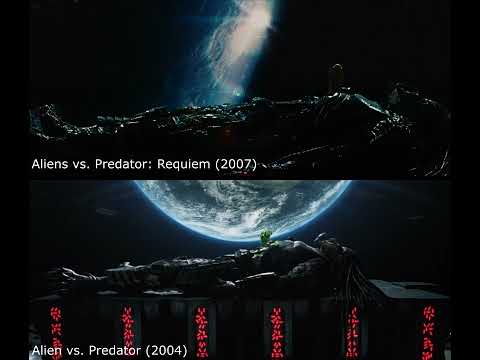 AVP vs AVP: Requiem Predlien Scene Comparison