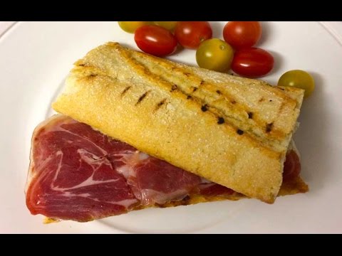 PAN CON TOMATE Y JAMON - ¡¡ADICTIVO!!