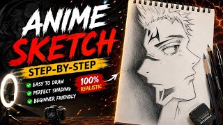 I Drew the Most Powerful Anime Character Ever! 🔥 | Speed Drawing
