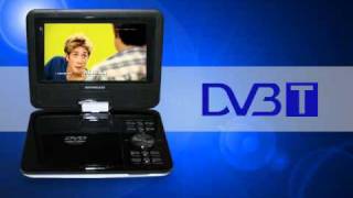 SHINELCO - DTX7091DT - TV portatile con lettore DVD integrato