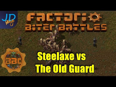 Factorio PvP Biter Battles ⚙️ BBChampions ⚙️ Steelaxe vs The Old Guard