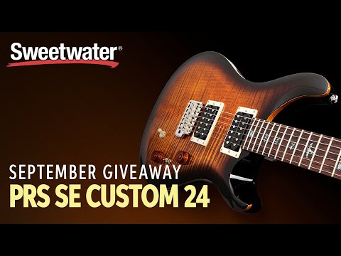 GIVEAWAY 🎁 — PRS SE Custom 24 35th Anniversary Electric Guitar! ✅ — YouTube Monthly Giveaway
