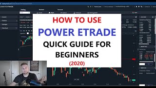 Power Etrade For Beginners - How to use it to Trade Stocks - Beginners Guide (2020)