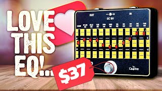 Video thumbnail for Caline CP-24 10 band EQ | love this thing! by Derek Paul Guitar