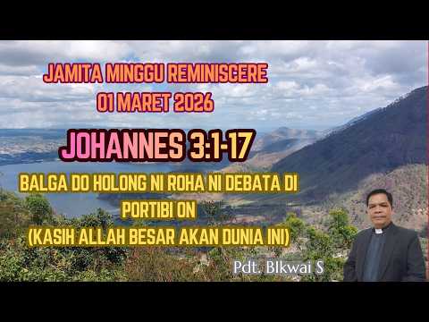 JAMITA MINGGU REMINISCERE, 01 MARET 2026