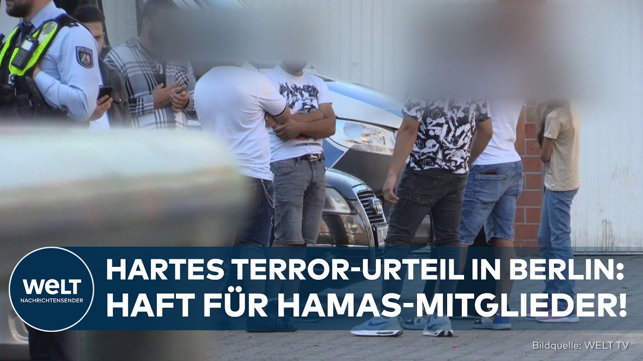 HAMAS-SCHOCK IN BERLIN: Terrorzelle aufgedeckt – mehrjährige Haftstrafen verhängt!
