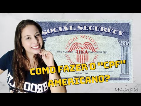 Vídeo: CPF americano: existe? perguntas e respostas essenciais