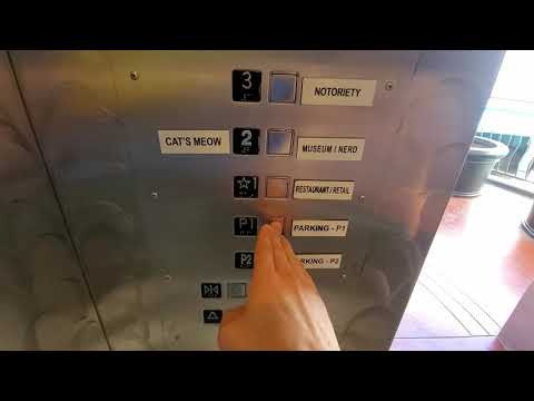 Rare 2002 Otis Dewhurst Elevator at Neonopolis in Las Vegas, NV