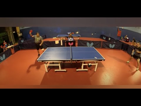 Koza Table Tennis Final / Top Spin Attack Vs Counter Smash -  Nihat Acar vs Sait Özkan