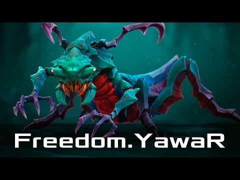 Freedom.YawaR - Weaver, Safe Lane (Jul 17, 2017) | Dota 2 patch 7.06 gameplay