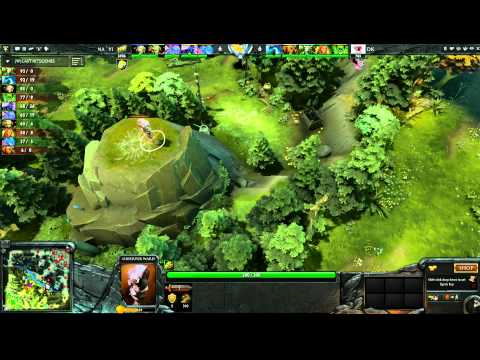 Na'Vi vs DK - Game 2, Winner Bracket Quarter Finals - The International - English Commentary