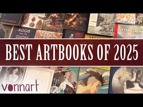 Favorite Artbooks of 2025 + Bonus Books