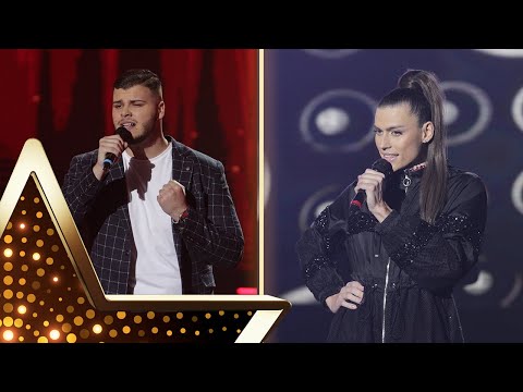 Almin Dzankovic i Alina Juhart - Splet pesama - (live) - ZG - 22/23 - 25.03.2023. EM 21