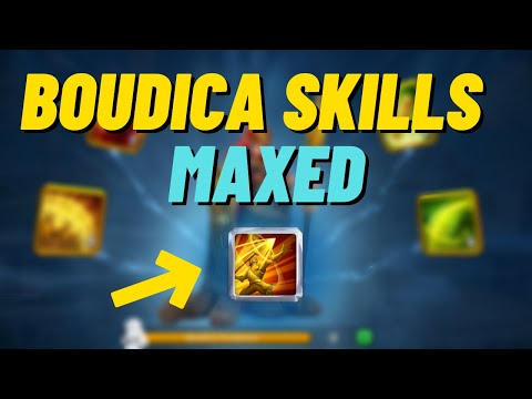 Unlocking Boudica Prime Expertise [Must Max Commander] - Rise of Kingdoms
