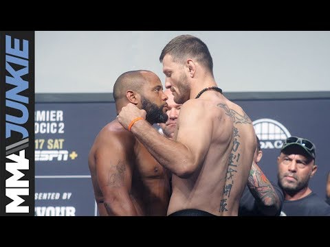 UFC 241:Daniel Cormier vs. Stipe Miocic Ceremonial weigh-in face off