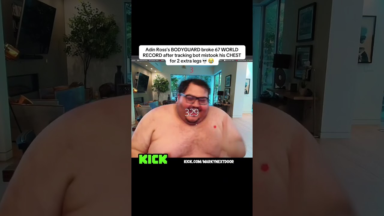 Bro used 4 hands to beat 67 world record💀😭#adinross #67 #kickstreaming