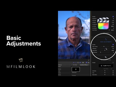 05 - Basic Adjustments - mFilmLook FCP Plugin Tutorial - MotionVFX