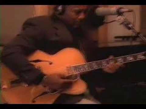 George Benson in his studio