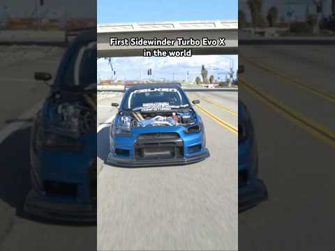 The Craziest Evo X with a sidewinder Turbo Kit \ud83d\udd25