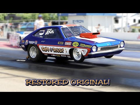 GAPP & ROUSH PRO STOCK PINTO! ORIGINAL! RESTORED! 8 SEC!GEAR JAMMING LENCO! BYRON!