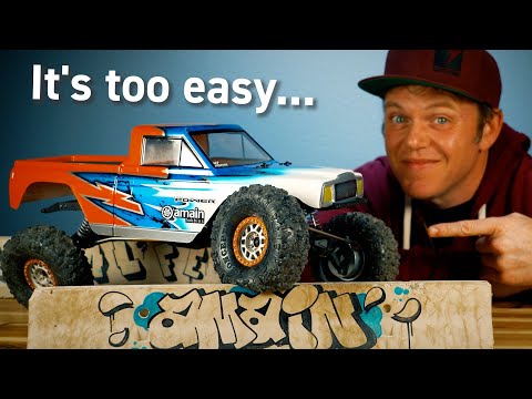 We Built a 1.9" Crawler Cheater Truck that Anyone Can Make