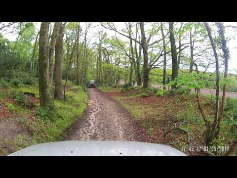 Green Lane Driving With Dacia Duster - The Jubilee Trail, Dorset