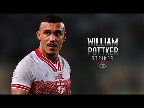 ⚽ WILLIAM POTTKER  ► STRIKER | CRB● Skills, Goals & Assists | HD 2025