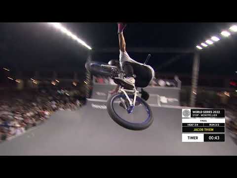 Jacob Thiem | 3rd place - BMX Freestyle Spine Ramp Final | #FISEMontpellier 2022