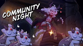 COMMUNITY NIGHT i have lived through the ick