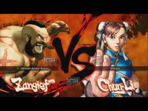 First Attack PR 2015 - USF4 - Top 8 - RB Snake Eyez (Zangief) vs EG K-Brad (Chun Li)