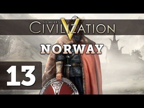 Civilization 5 Deity: Fractal Madness with Norway - Part 13