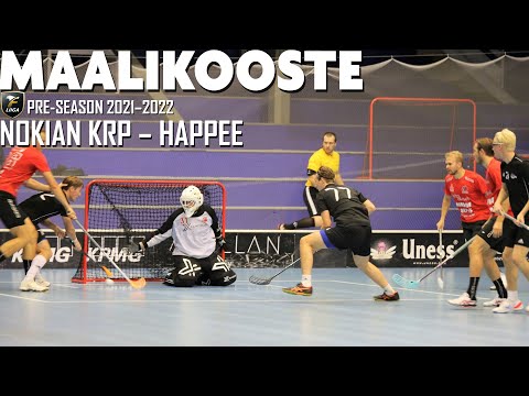 PRE-SEASON: Nokian KrP–Happee, Maalikooste
