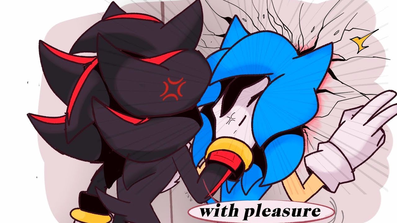 Can Sonic Pleasure Shadow?! - Sonic x Shadow (sonadow) Comic Dub Compilation