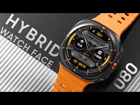 Hybrid Watch Face 080
