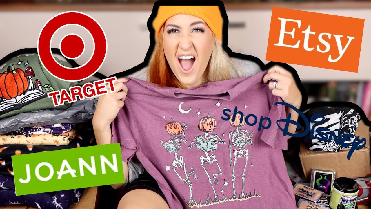 MASSIVE FALL HAUL!!!! 🎃 CLOTHING, DECOR, DISNEY, BEAUTY, & BOOKS!