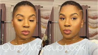 Quick Makeup Look | Short Hair