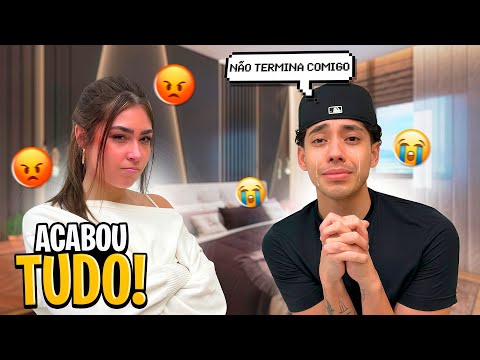 TERMINEI MEU NAMORO COM O NATHAN E ELE CHOROU!! 😭 (vingança) 